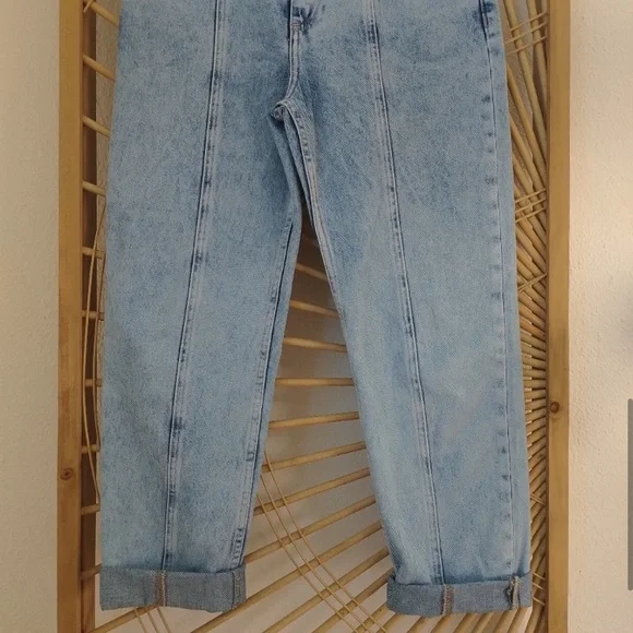 Roxy World Wide Woman Mom Fit Jeans, High Waist / Size 27 - Picture 7 of 12